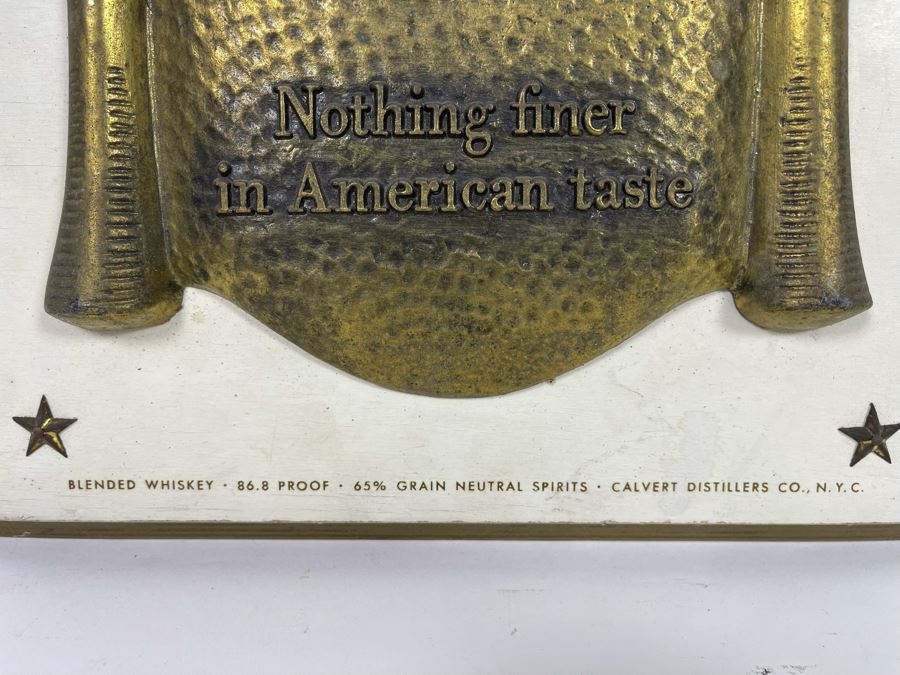 Old Calvert Reserve Blended Whiskey Bar Sign 12 X 12 [Photo 4]