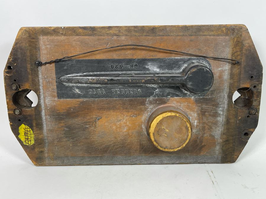 Wooden 3-D Molds Wall Plaque Casa Herrera 25 X 14 [Photo 9]