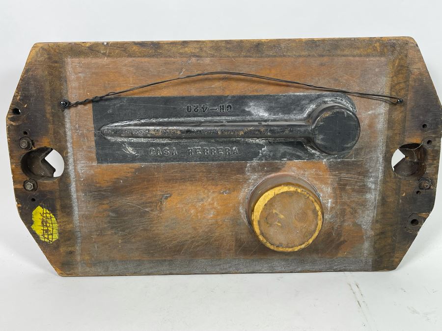 Wooden 3-D Molds Wall Plaque Casa Herrera 25 X 14 [Photo 8]