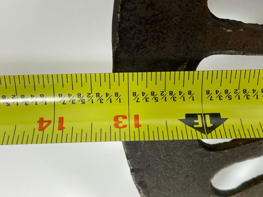 Industrial Cast Iron Metal Part Wall Sculpture 13 X 13 [Photo 6]