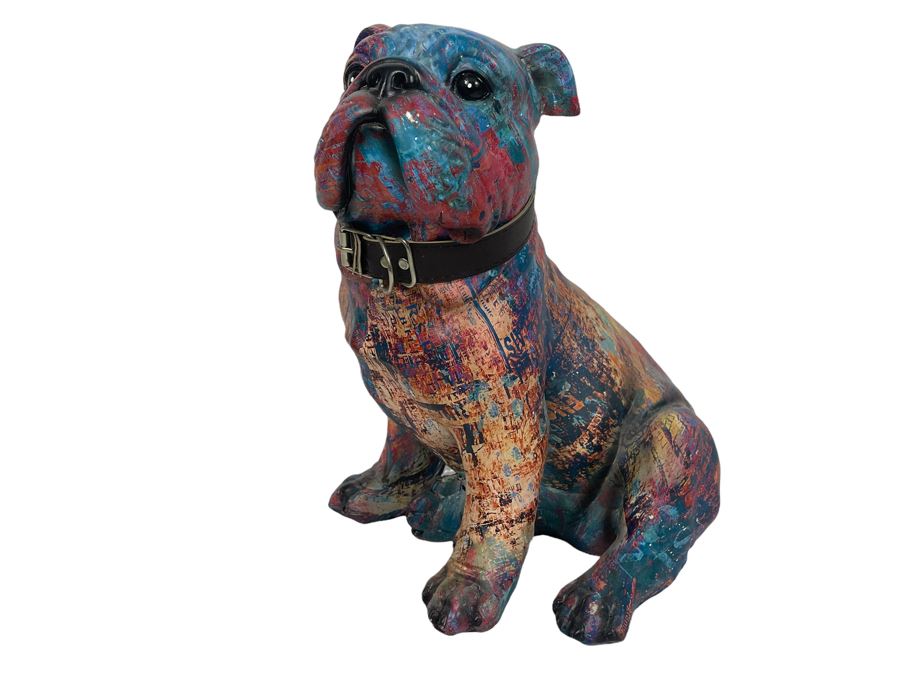 Decorative Bulldog Sculpture 9W X 8D X 11H [Photo 1]