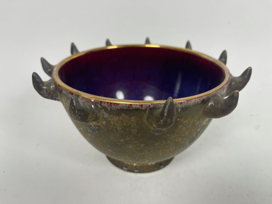 Original Pottery Signed Fleur 7R X 4H [Photo 3]