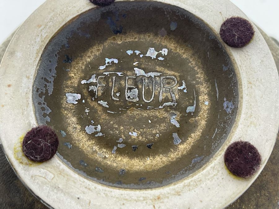 Original Pottery Signed Fleur 7R X 4H [Photo 9]