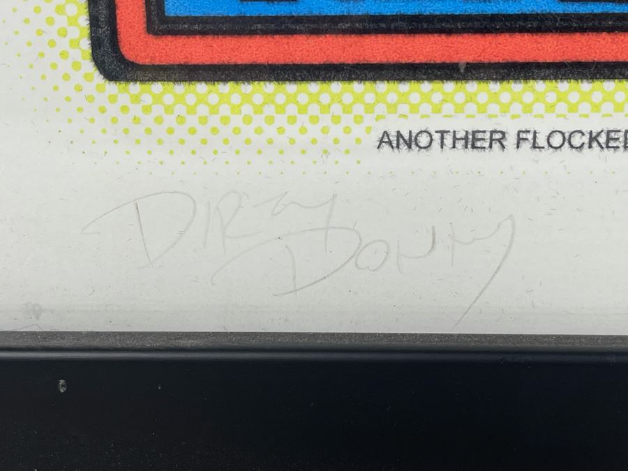 Big Daddy Roth Limited Edition Glow In The Dark Poster The Original R.F. Framed Hand Signed By Dirty Donny (Donny Gillies)  22.5 X 28.5 [Photo 2]