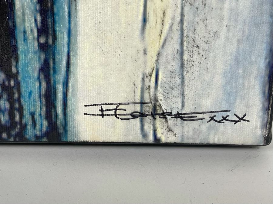 Signed Limited Edition Print On Canvas Titled 'The Approach' 2014 48W X 30H [Photo 5]