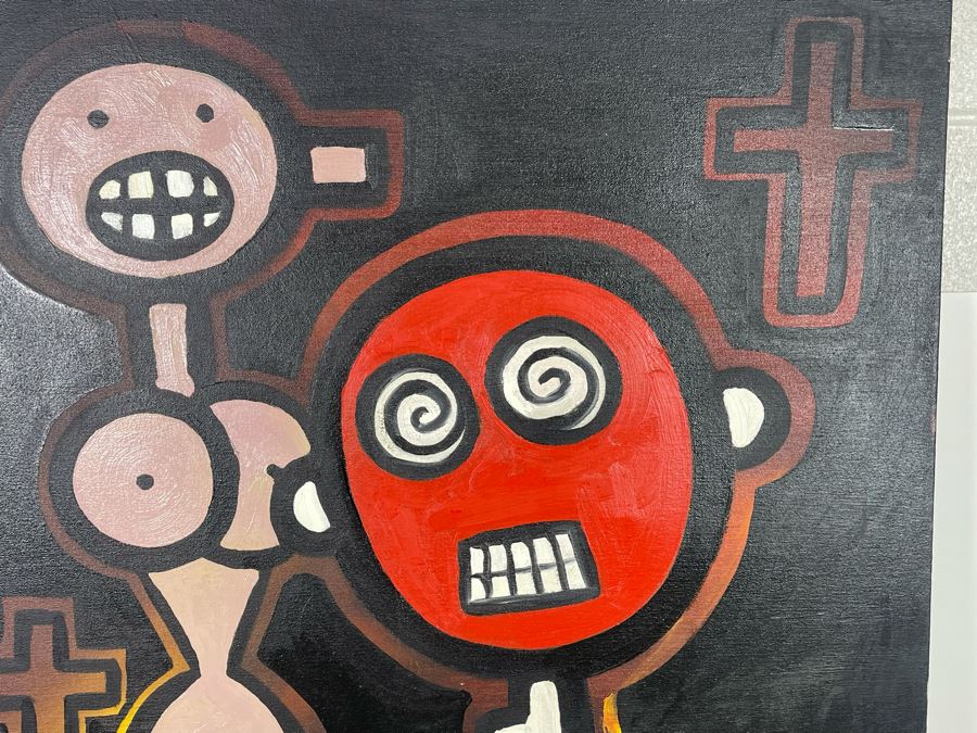 Original Painting On Canvas 28W X 42H [Photo 3]