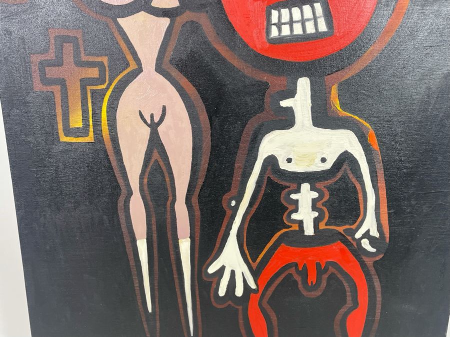 Original Painting On Canvas 28W X 42H [Photo 4]