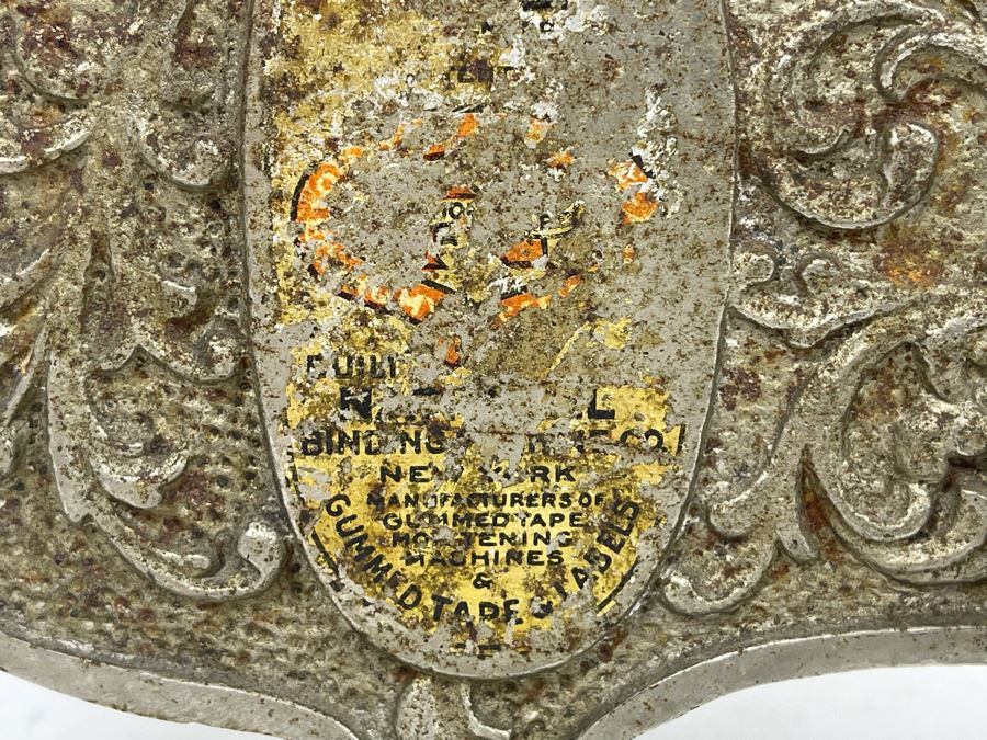 Antique Gummed Tape Machine Dispenser 13.5W X 5.5D X 7H [Photo 7]