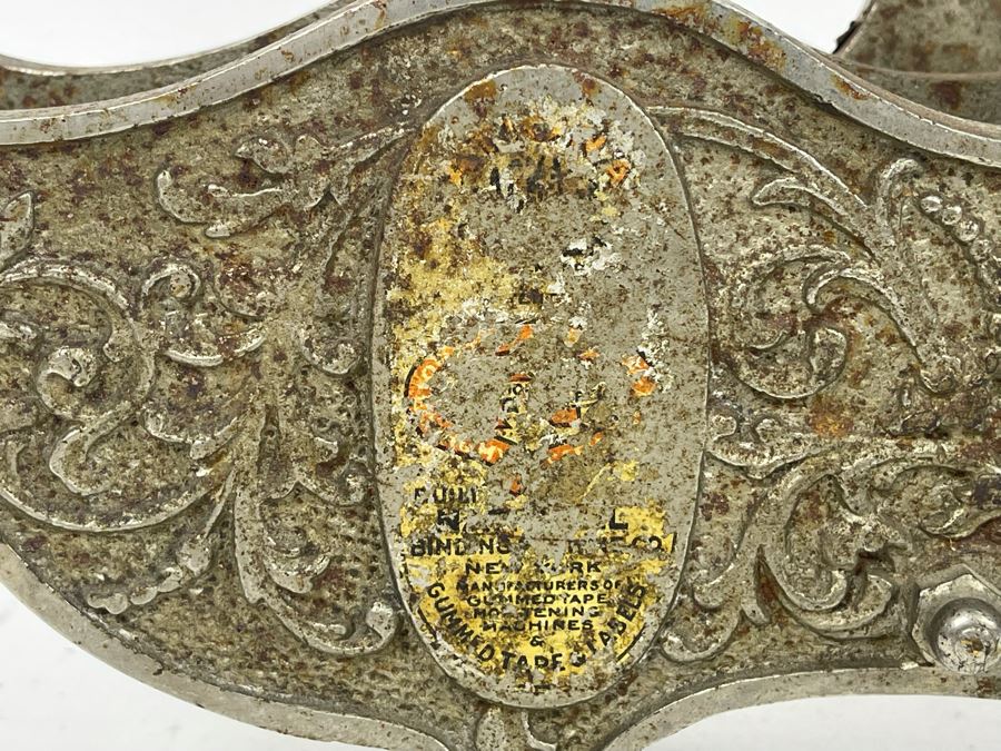 Antique Gummed Tape Machine Dispenser 13.5W X 5.5D X 7H [Photo 5]