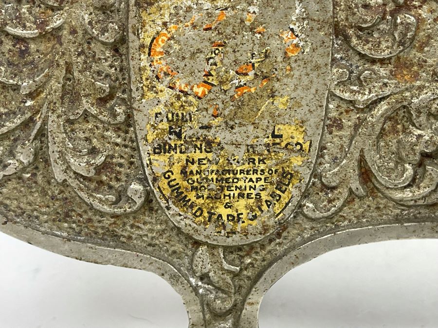 Antique Gummed Tape Machine Dispenser 13.5W X 5.5D X 7H [Photo 6]