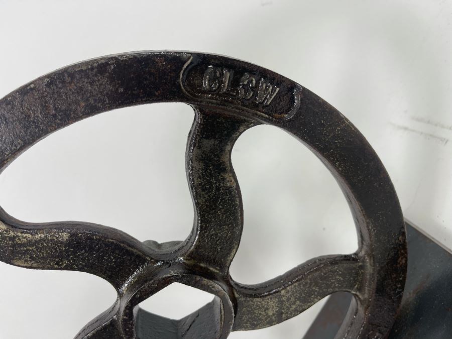 Industrial Metal Handle Sculpture 12W X 5D X 12.5H [Photo 6]