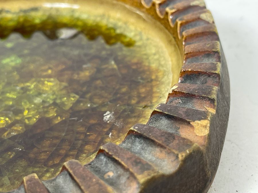 Vintage Mid-Century Signed Robert Maxwell Glazed Pottery 7W [Photo 6]