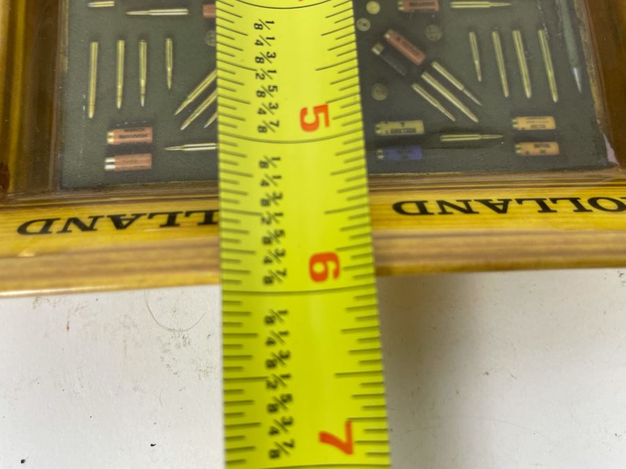 Holland & Holland No 1 Ammunition Motif London Ashtray 7W X 6D [Photo 9]