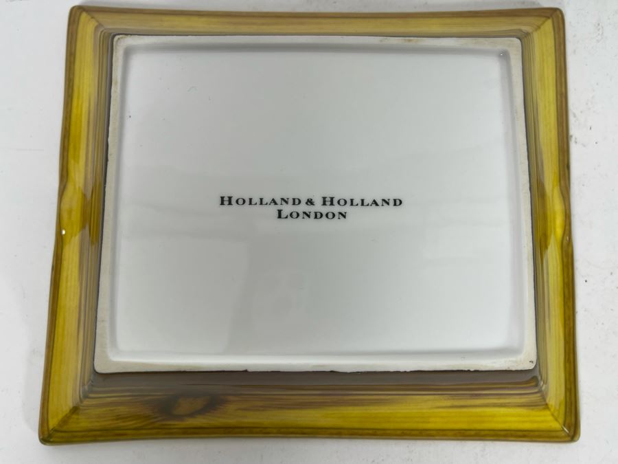 Holland & Holland No 1 Ammunition Motif London Ashtray 7W X 6D [Photo 7]