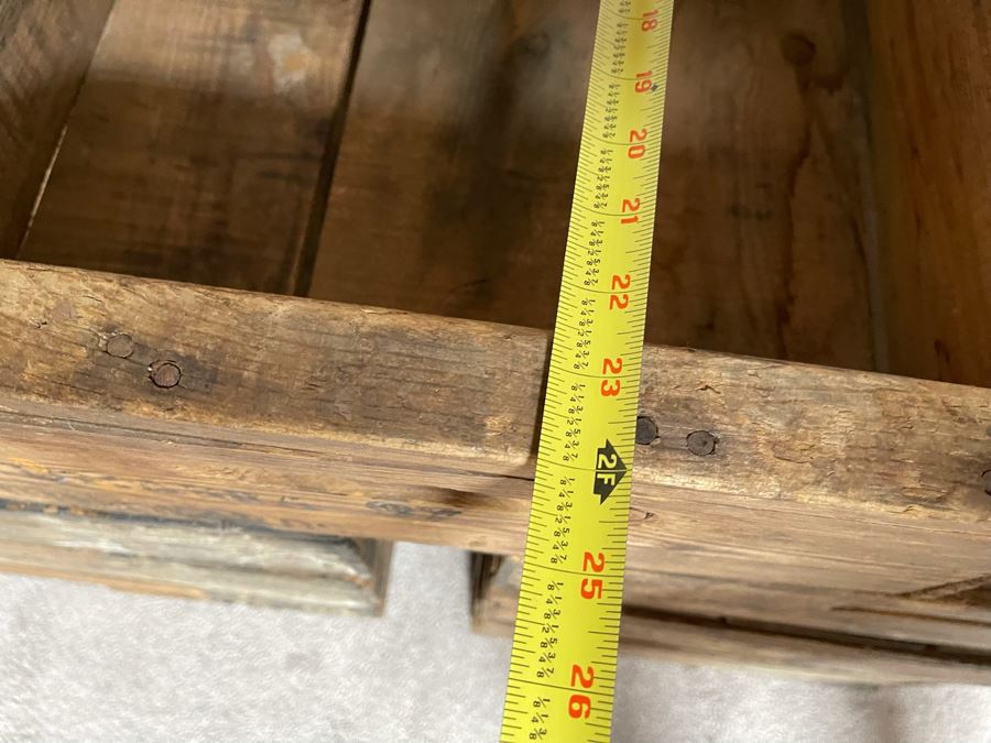 (7) Vintage Giumarra Vineyards Wooden Wine Crates 24W X 18D X 7H [Photo 10]