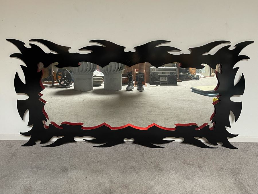 Unique Metal Wall Mirror 71W X 35H [Photo 3]