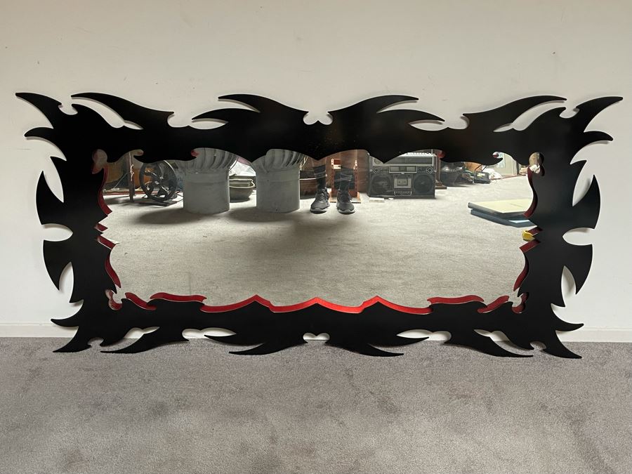 Unique Metal Wall Mirror 71W X 35H [Photo 2]