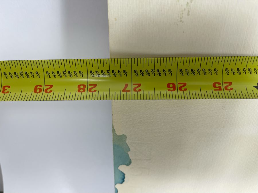 Original Hawaiian Watercolor Painting Of Rowers Rowing Crew On Paper Signed 27.5W X 19.5H [Photo 10]