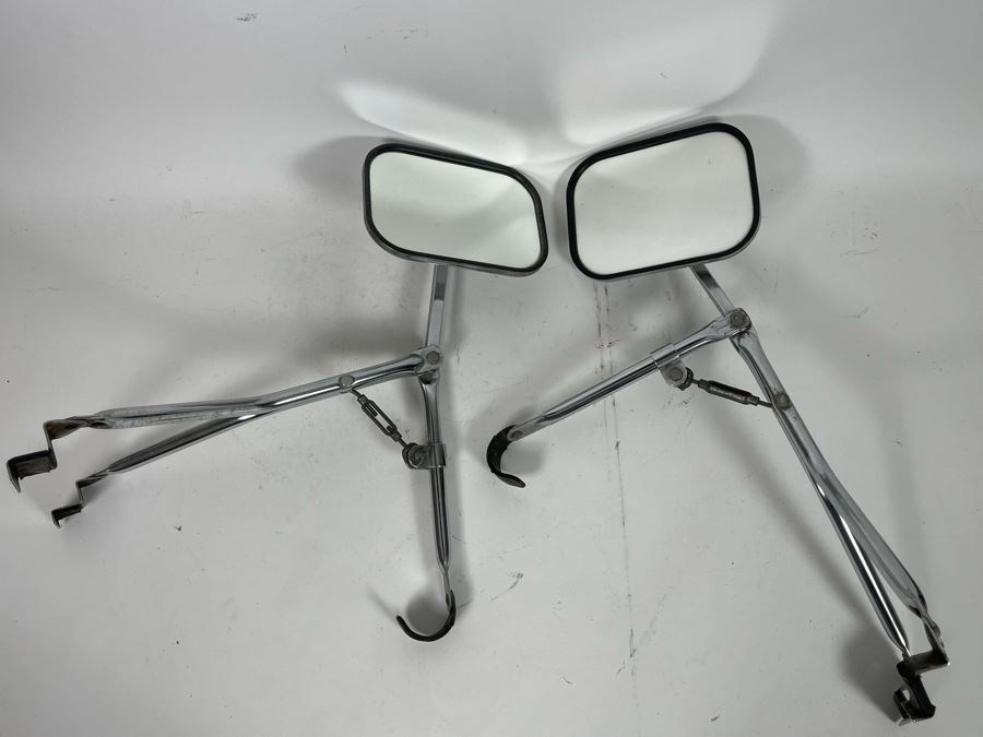 Pair Of Vintage Truck / Van Side Mirrors [Photo 3]