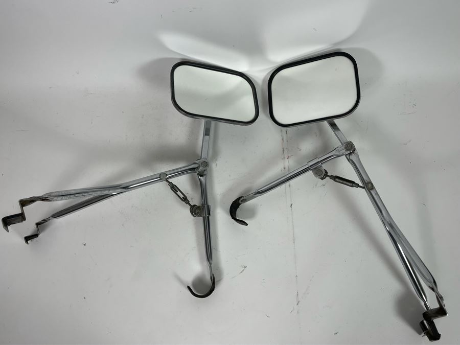 Pair Of Vintage Truck / Van Side Mirrors [Photo 2]