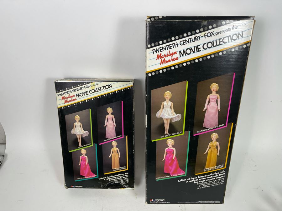 Pair Of Vintage Marilyn Monroe Action Figure Dolls In Original Boxes [Photo 13]