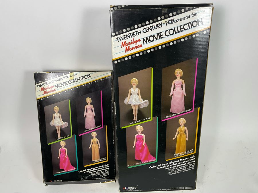 Pair Of Vintage Marilyn Monroe Action Figure Dolls In Original Boxes [Photo 10]