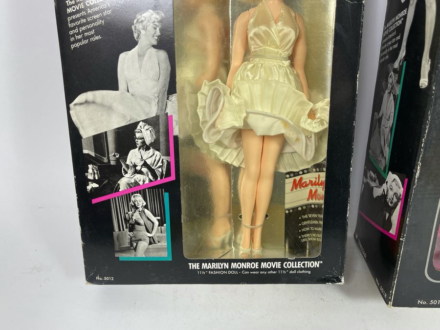 Pair Of Vintage Marilyn Monroe Action Figure Dolls In Original Boxes [Photo 6]