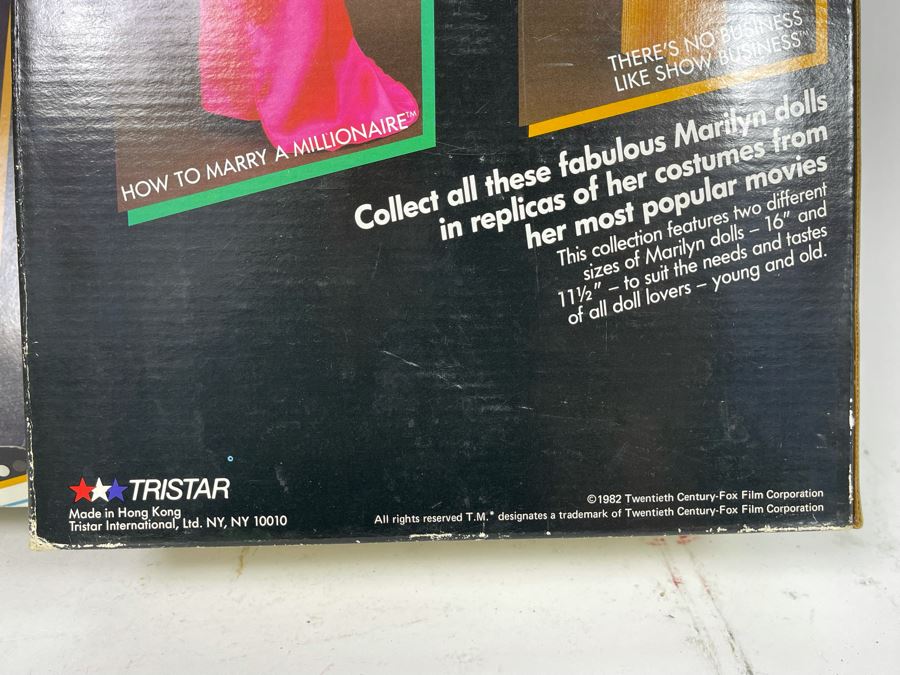 Pair Of Vintage Marilyn Monroe Action Figure Dolls In Original Boxes [Photo 11]