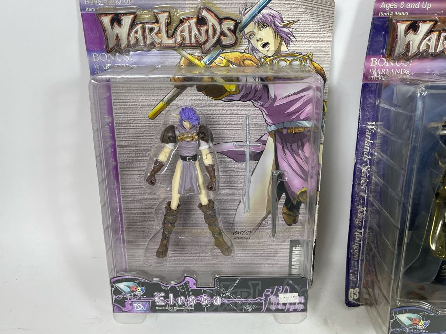 Set Of Three Warlands Action Figures [Photo 5]