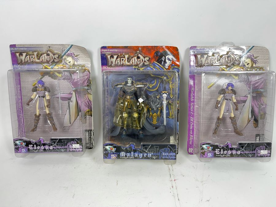 Set Of Three Warlands Action Figures [Photo 2]