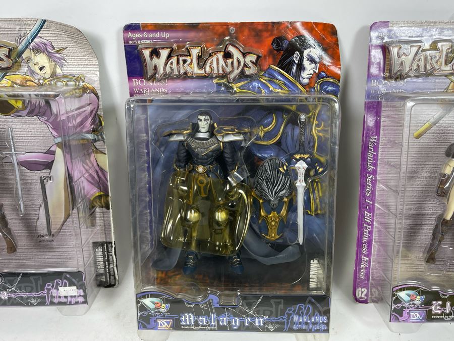 Set Of Three Warlands Action Figures [Photo 4]