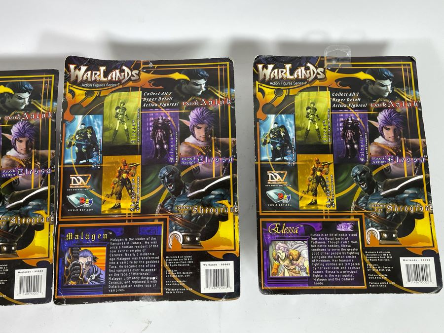 Set Of Three Warlands Action Figures [Photo 7]