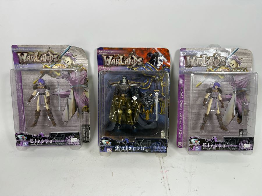 Set Of Three Warlands Action Figures [Photo 3]