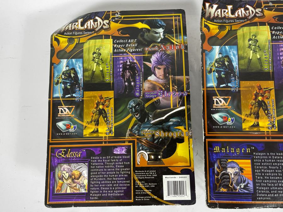 Set Of Three Warlands Action Figures [Photo 8]