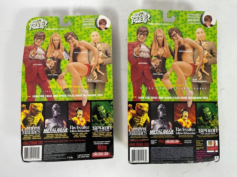 Set Of Two Austin Powers Action Figures [Photo 9]