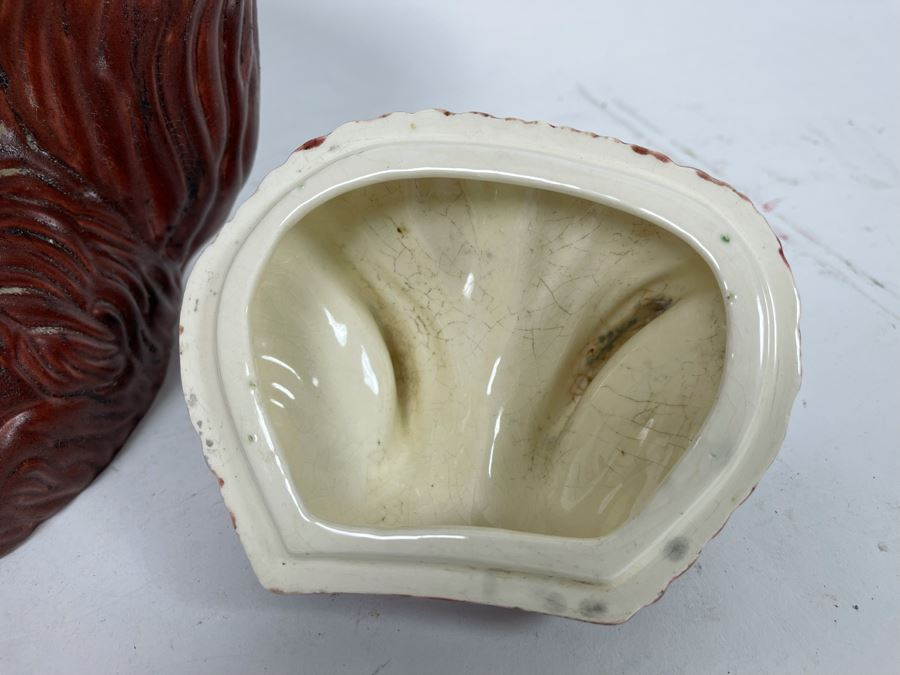 Vintage Mid-Century Squirrel Cookie Jar 6W X 9D X 9.5H [Photo 7]