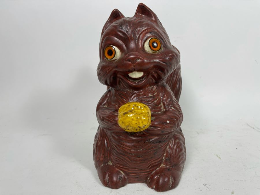 Vintage Mid-Century Squirrel Cookie Jar 6W X 9D X 9.5H [Photo 4]