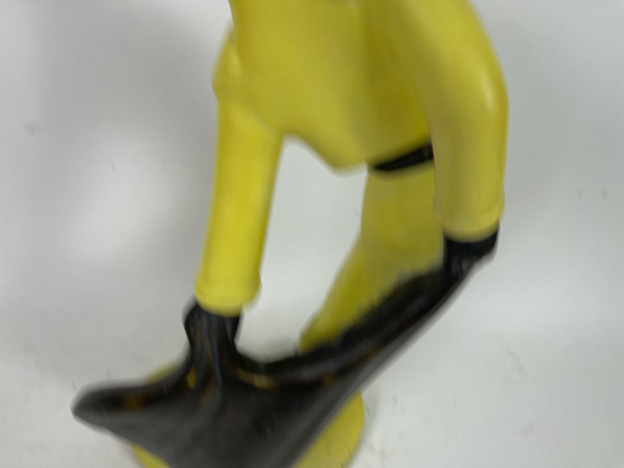 Mid-Century Bullfighter Matador Plaster Lamp Working 26H [Photo 10]