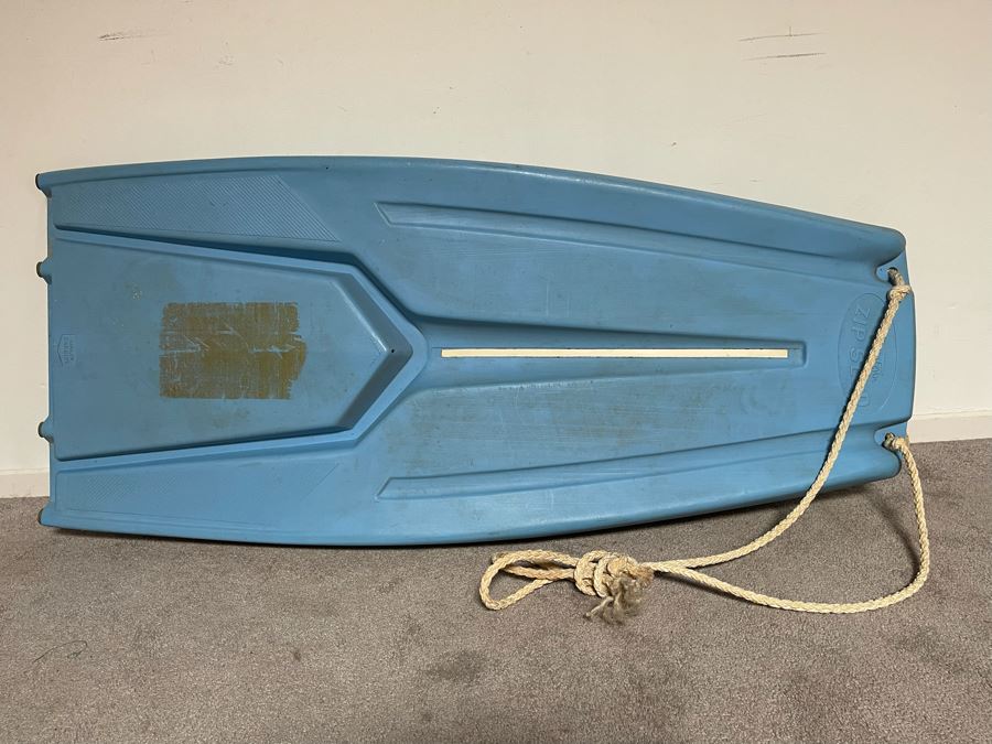 Vintage Captain Zip Sled From Union Carbide 53W X 24D [Photo 4]