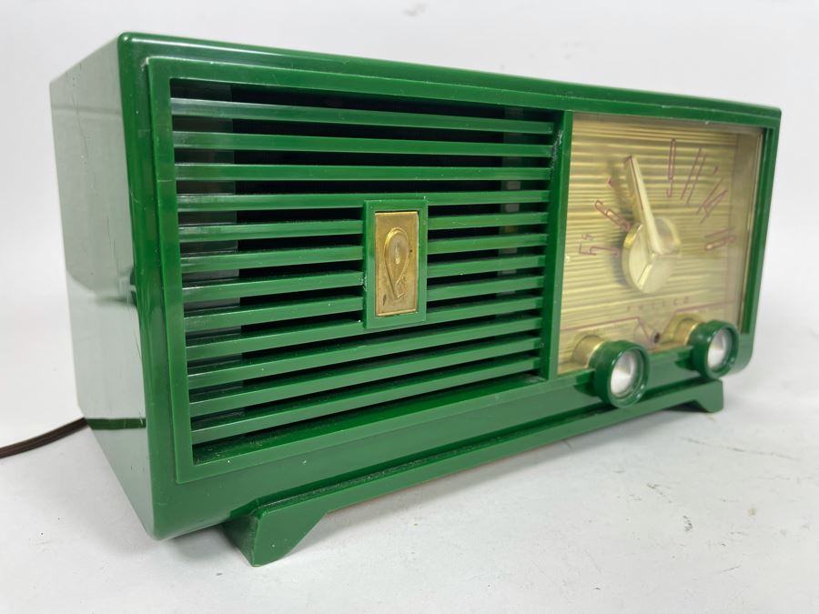 Mid-Century Philco Radio Vacuum Tubes Model D-597-124 12W X 6D X 6H Working [Photo 7]