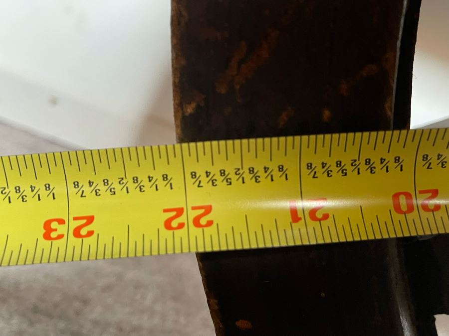 Vintage Industrial Wooden Belt Wheel Wall Decor 22R X 4.5D [Photo 9]