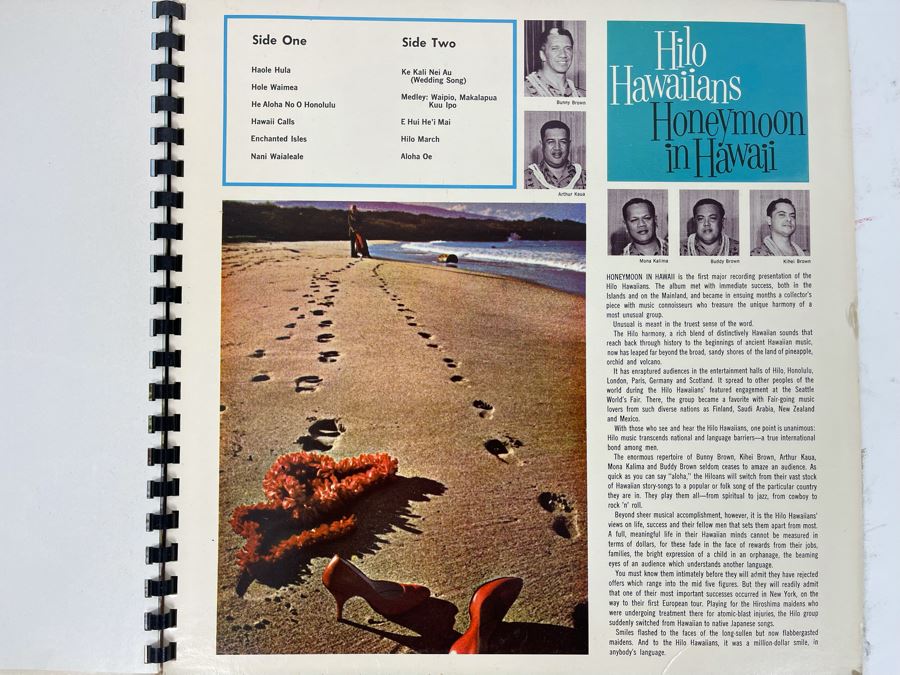 Mid-Century Hawaiian Advertising Tourism Vinyl Record With Booklet [Photo 7]