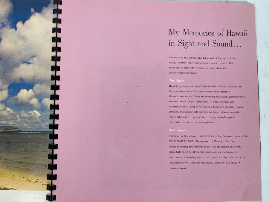 Mid-Century Hawaiian Advertising Tourism Vinyl Record With Booklet [Photo 4]