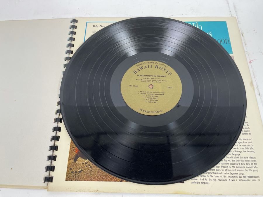 Mid-Century Hawaiian Advertising Tourism Vinyl Record With Booklet [Photo 8]