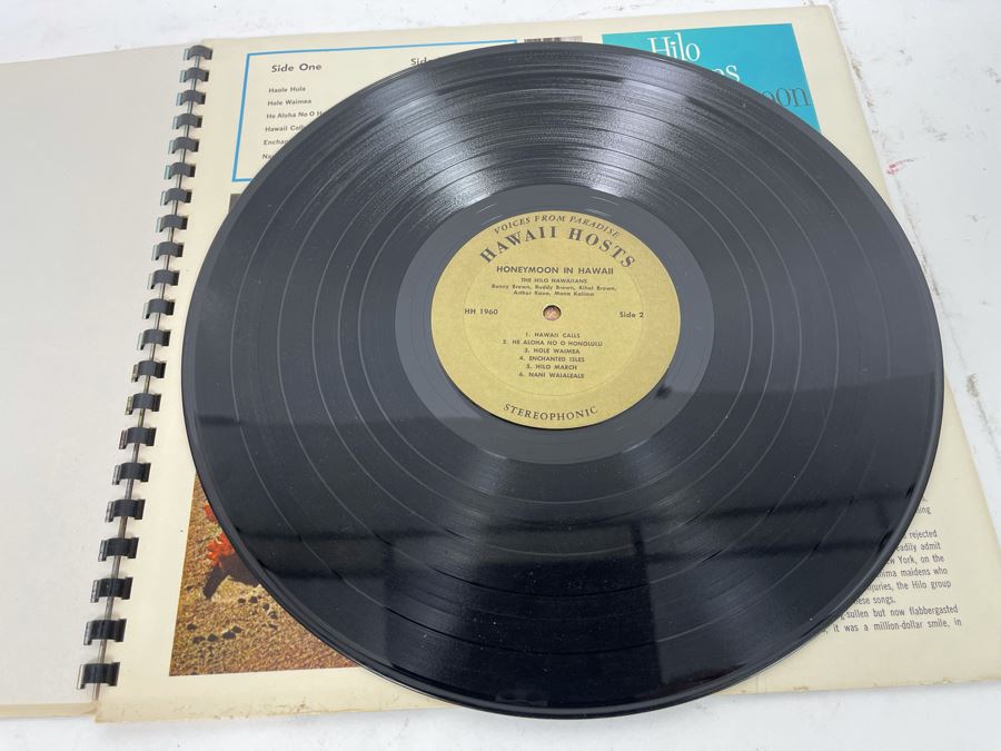 Mid-Century Hawaiian Advertising Tourism Vinyl Record With Booklet [Photo 9]