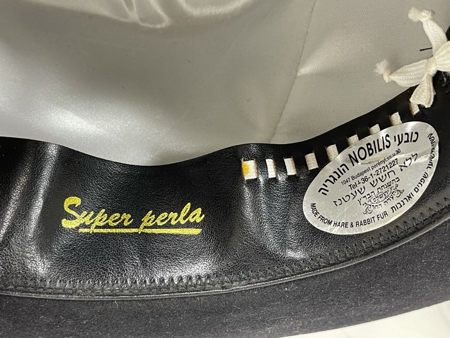 Barbisio Hat Made In Hungary Size PHF 60 [Photo 11]