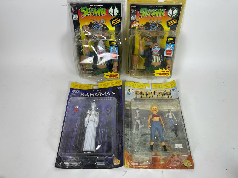 (4) Action Figures: Spawn, Sandman And Preacher [Photo 3]