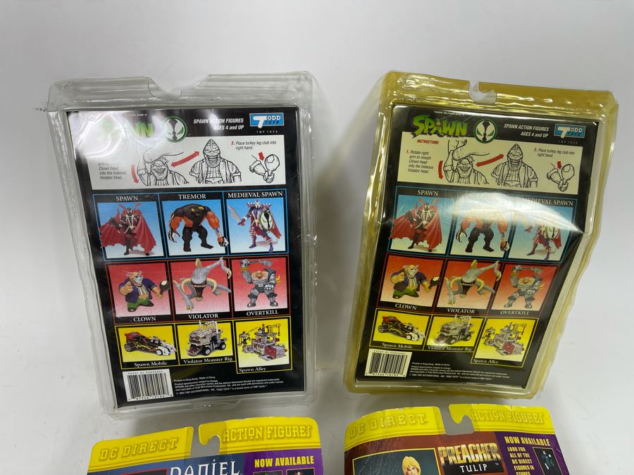 (4) Action Figures: Spawn, Sandman And Preacher [Photo 12]