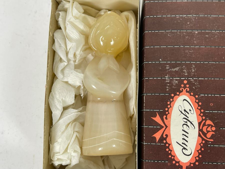 (5) Russian Carved Stone Figurines [Photo 8]