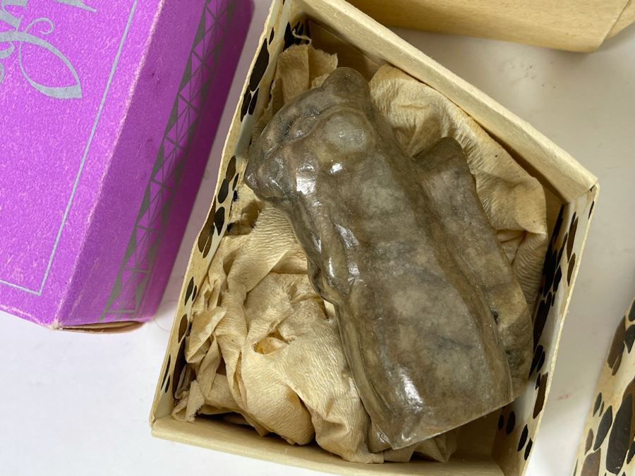 (5) Russian Carved Stone Figurines [Photo 6]